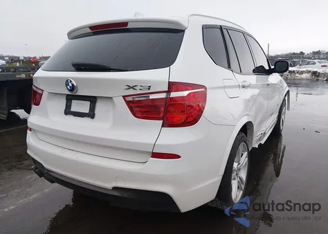 2014 BMW X3 xDrive35I из США, поврежденный, VIN 5UXWX7C59EL983898